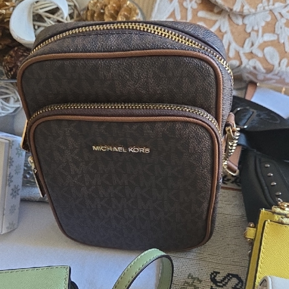 Michael Kors Dark Brown Belt Bag